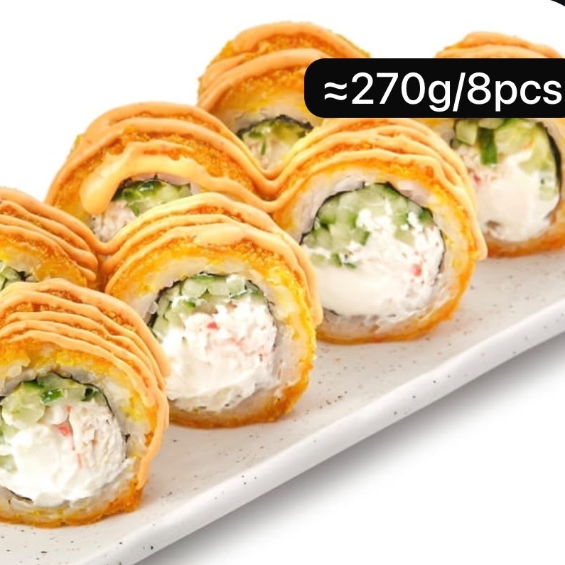 Tempura with Cream Crab