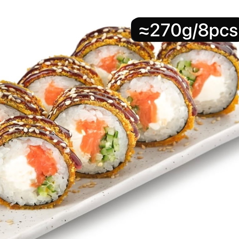 Tempura with Salmon