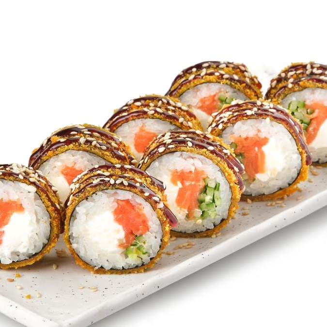 Tempura with Salmon